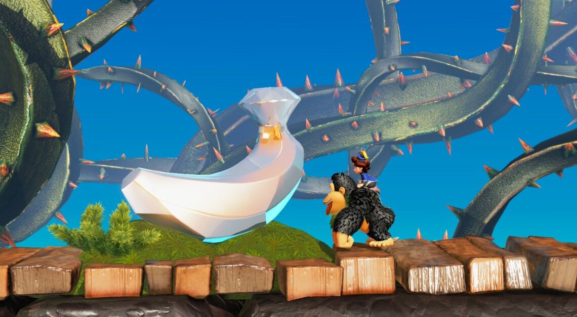 Banane di tutto il paese di Bramble in Donkey Kong Banza