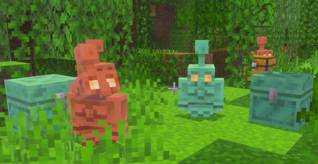 Come fare e utilizzare un golem di rame in Minecraft