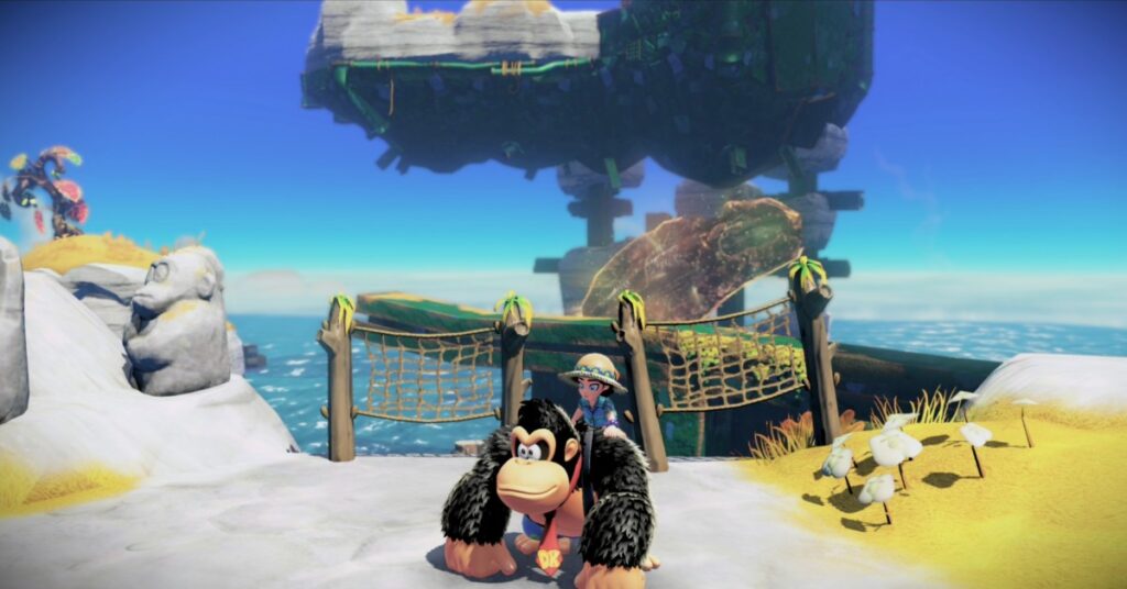 Come utilizzare la modalità foto in Donkey Kong Banza