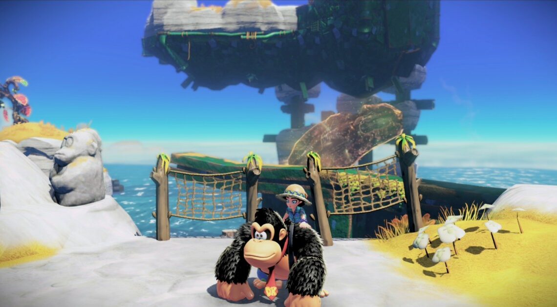 Come utilizzare la modalità foto in Donkey Kong Banza