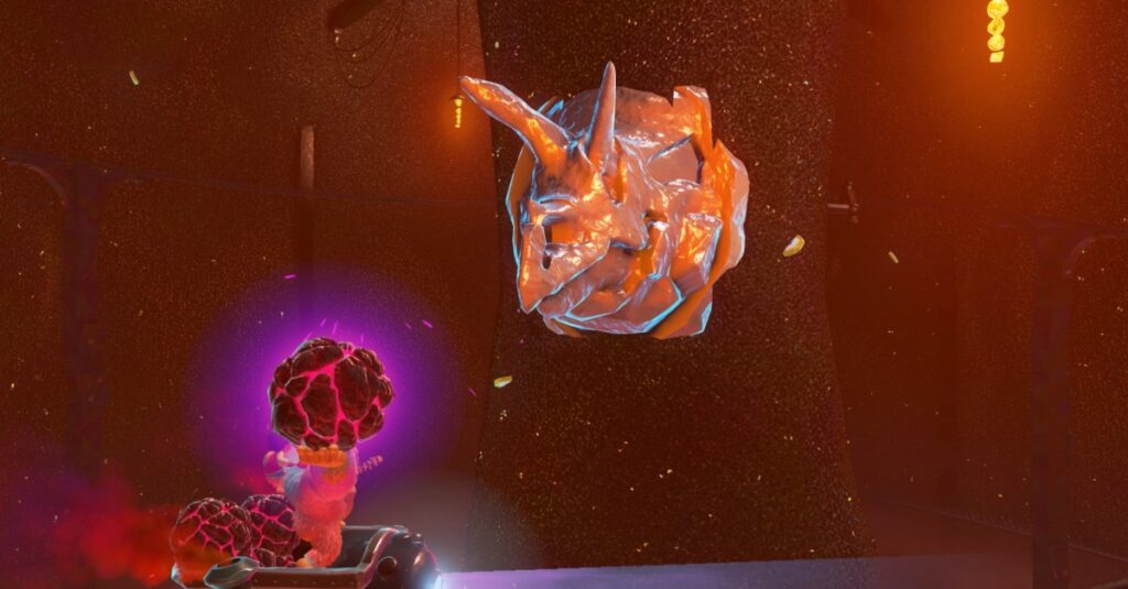 Luoghi fossili a strati canyon in Donkey Kong Banza