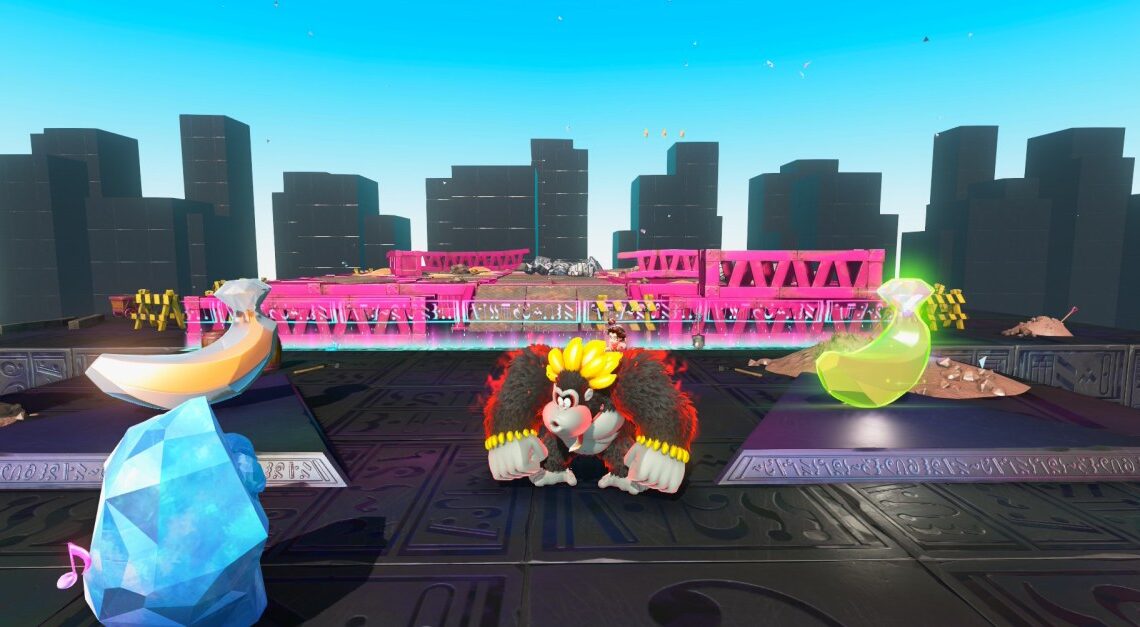 Tutte le gemme di Bananda della città di Kong Banza in Donkey Kong Banza