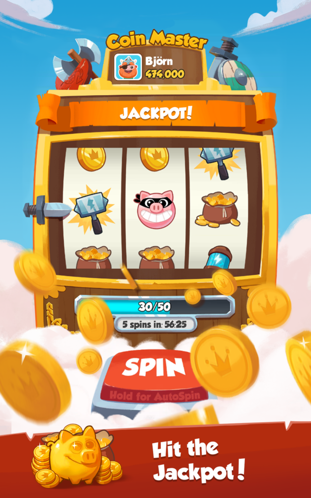 Free spin coin master